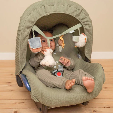 Juguete para carrito Pequeña Granja – juguete bebé colgante | Little Dutch