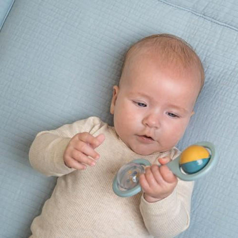 Sonajero clásico azul – juguete bebé | Little Dutch