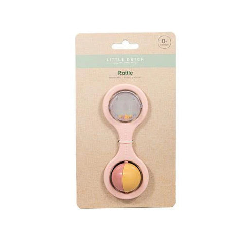 Sonajero clásico rosa – juguete bebé | Little Dutch