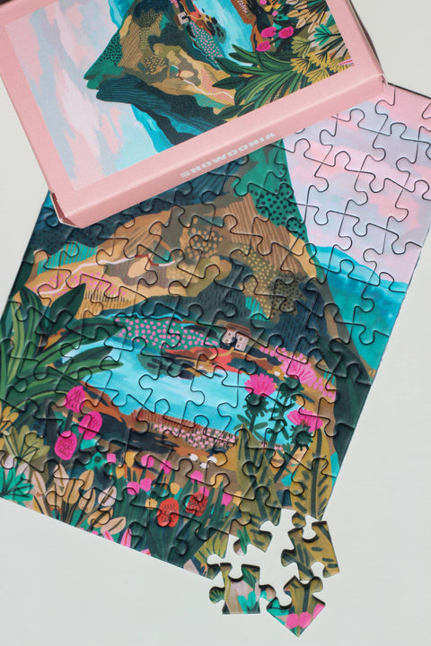 Mini Puzzle de 99 piezas - "Snowdonia" - Piecely puzzles