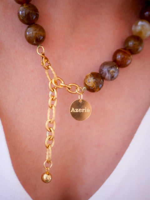 Collier Gabi Léopard - Azeria