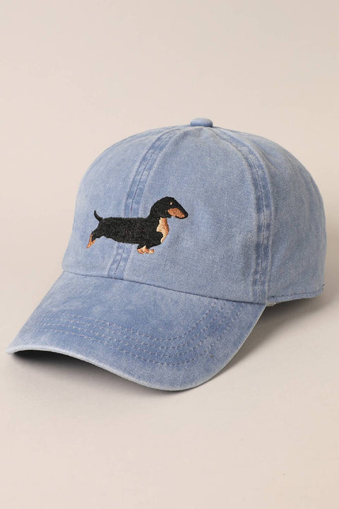 Gorra de béisbol bordada “Teckel”- La Familia
