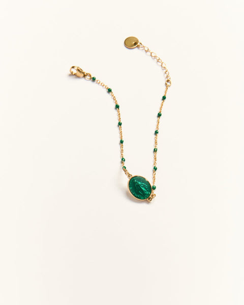 Pulsera Santa Maria – Forest Green – Palas
