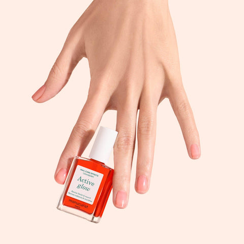 Esmalte de tratamiento - Active Glow Cranberry - Manucurist Paris