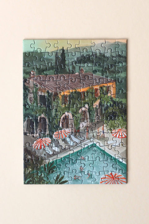 Mini Puzzle de 99 piezas - "Secret Villa" - Piecely puzzles