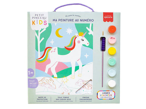 Kit creativo infantil Petit Pinceau Kids Licorne y Piou – La Petite Épicerie