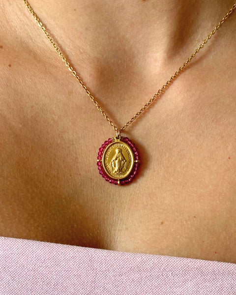 Collar Santa Maria – Grenat – Palas