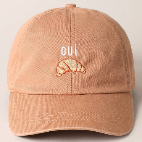 Gorra de béisbol bordada “Croissant” - La Familia