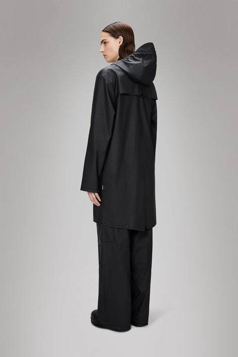 Long Jacket W3 Black - Rains