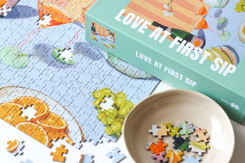 Puzzle de 500 piezas - Love at First Stop - Piecely puzzles