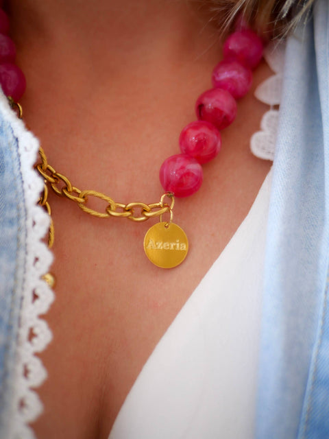 Collier Gabi Léopard - Azeria