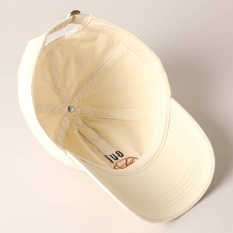 Gorra de béisbol bordada “Croissant” - La Familia