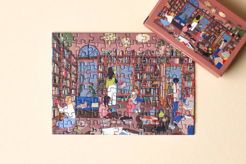 Mini Puzzle de 99 piezas - Coin Lecture - Piecely puzzles