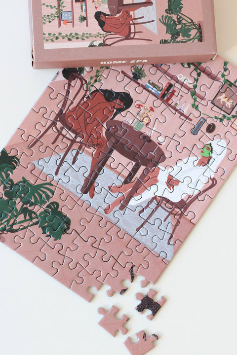 Mini Puzzle de 99 piezas - "Home Spa" - Piecely puzzles