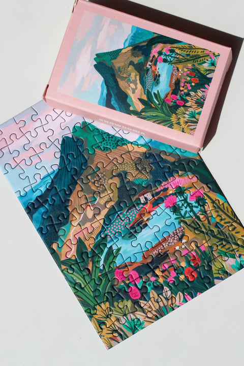 Mini Puzzle de 99 piezas - "Snowdonia" - Piecely puzzles