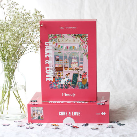 Puzzle de 500 piezas - "Cake & Love" - Piecely puzzles