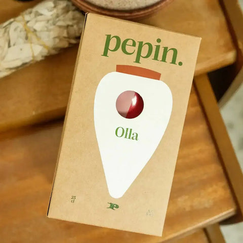 Olla de riego con rayas Rosas y Rojas - Pépin