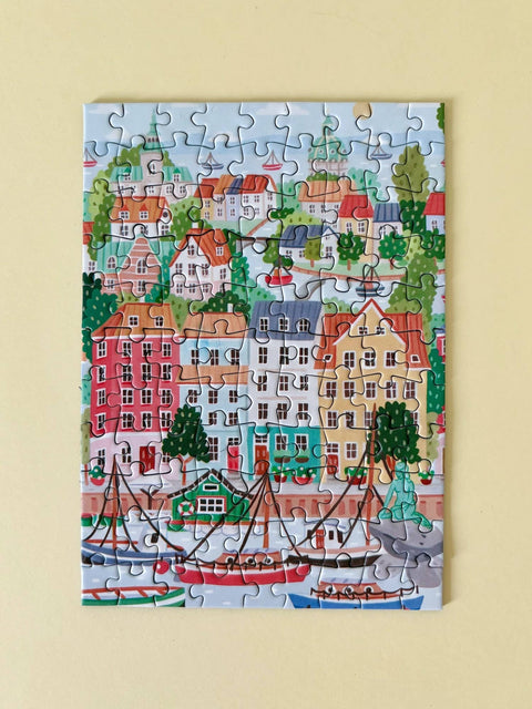 Mini-puzzle de 99 piezas - Copenhague - Piecely Puzzles