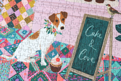 Puzzle de 500 piezas - "Cake & Love" - Piecely puzzles