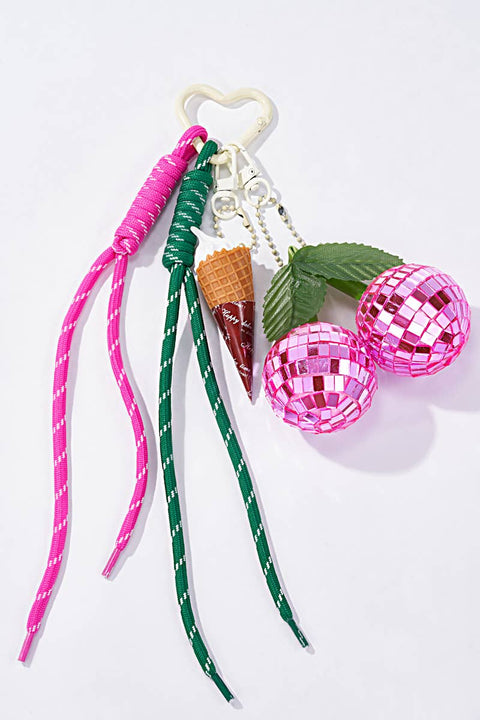 Accessoires pour sac à main Grigri et porte-clés Cherry Disc PC45