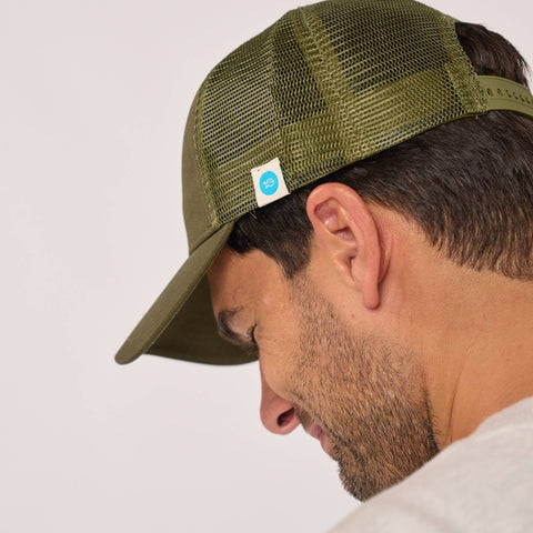 Gorra Trucker algodón Kaki - Billybelt