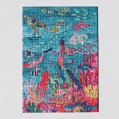 Mini Puzzle de 99 piezas - "Under the Sea" - Piecely puzzles