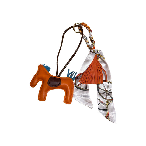 BIJOU DE SAC BS275 CHEVAL HERMES ORANGE