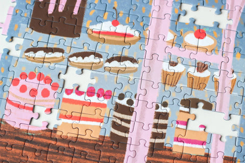 Puzzle de 500 piezas - "Cake & Love" - Piecely puzzles