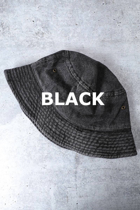 Gorro vintage en denim de algodón - La Familia