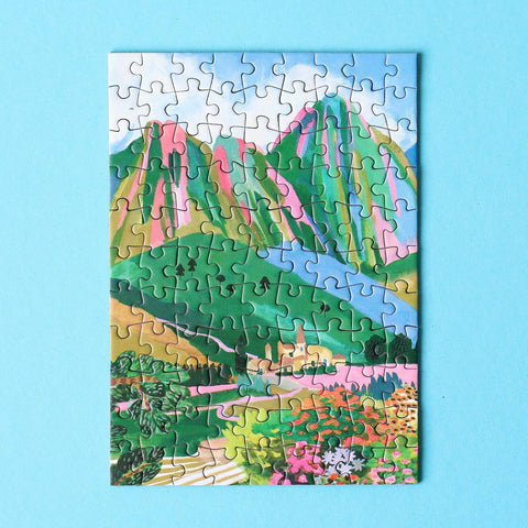 Mini Puzzle de 99 piezas - "The Dolomites" - Piecely puzzles
