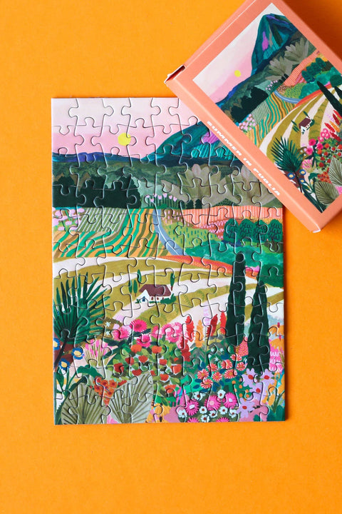 Mini Puzzle de 99 piezas - "Summer in Puglia" - Piecely puzzles