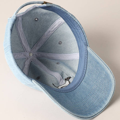 Gorra vaquera bordada “Teckel” - La Familia