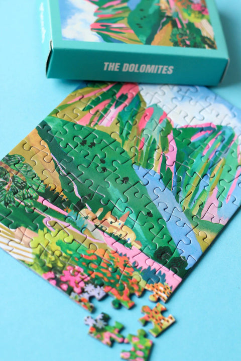 Mini Puzzle de 99 piezas - "The Dolomites" - Piecely puzzles