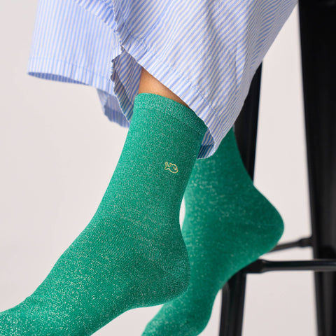 Calcetines con brillo Verde - Billybelt