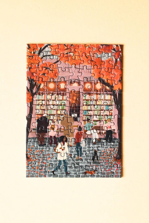 Mini Puzzle de 99 piezas - "La Librairie" - Piecely puzzles