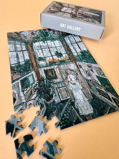 Mini Puzzle de 99 piezas - "Art Gallery" - Piecely puzzles