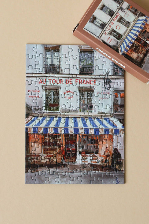 Mini-puzzle de 99 piezas - French Bistro - Piecely Puzzles