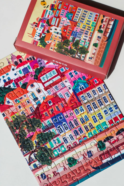 Mini-puzzle de 99 piezas - Porto - Piecely Puzzles