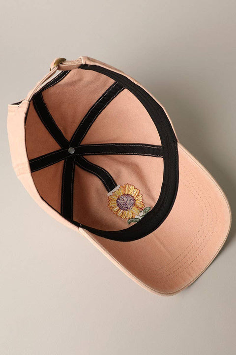 Gorra de béisbol bordada “Girasol” - La Familia