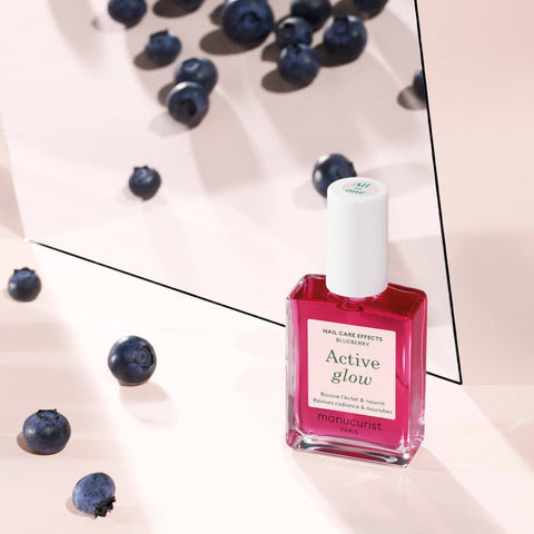 Esmalte de tratamiento - Active Glow Blueberry - Manucurist Paris