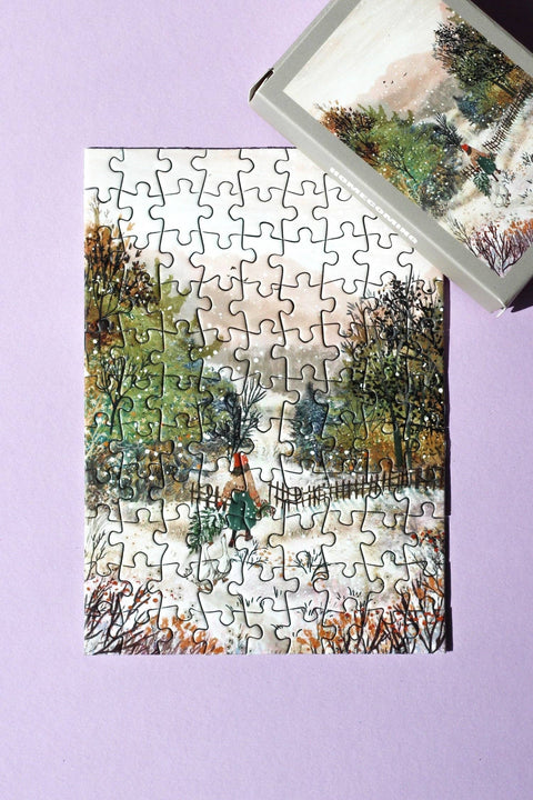 Mini-puzzle de 99 piezas - Retour à la maison - Piecely Puzzles