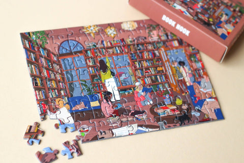 Mini Puzzle de 99 piezas - Coin Lecture - Piecely puzzles