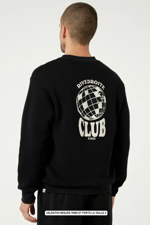 Sudadera Rive Droite Belleville - Club Negro