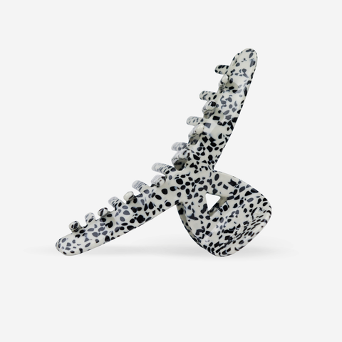 Barrette fine Dott au design moderne en motif léopard