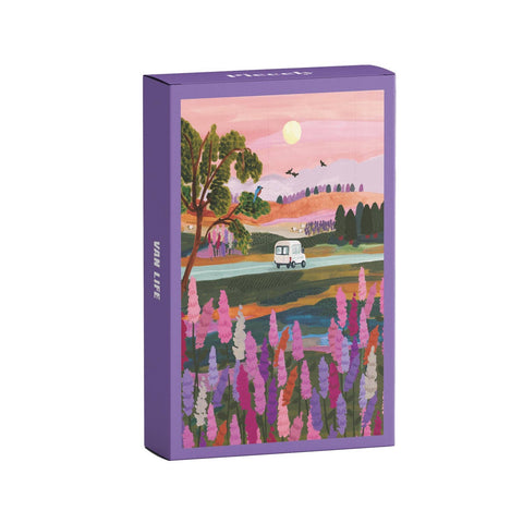 Mini Puzzle de 99 piezas - "Van Life" - Piecely puzzles