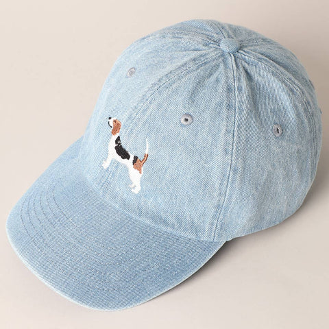 Gorra vaquera bordada “Beagle” - La Familia