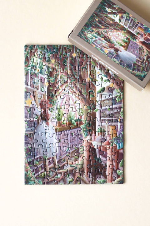 Mini-puzzle de 99 piezas - The Hideaway - Piecely Puzzles