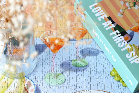 Puzzle de 500 piezas - Love at First Stop - Piecely puzzles