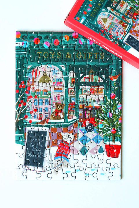 Mini-puzzle de 99 piezas - Jolly Holidays - Piecely Puzzles