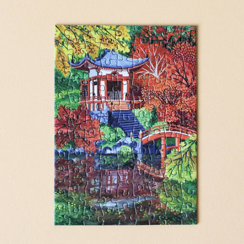 Mini-puzzle de 99 piezas - Temple de Kyoto - Piecely Puzzles